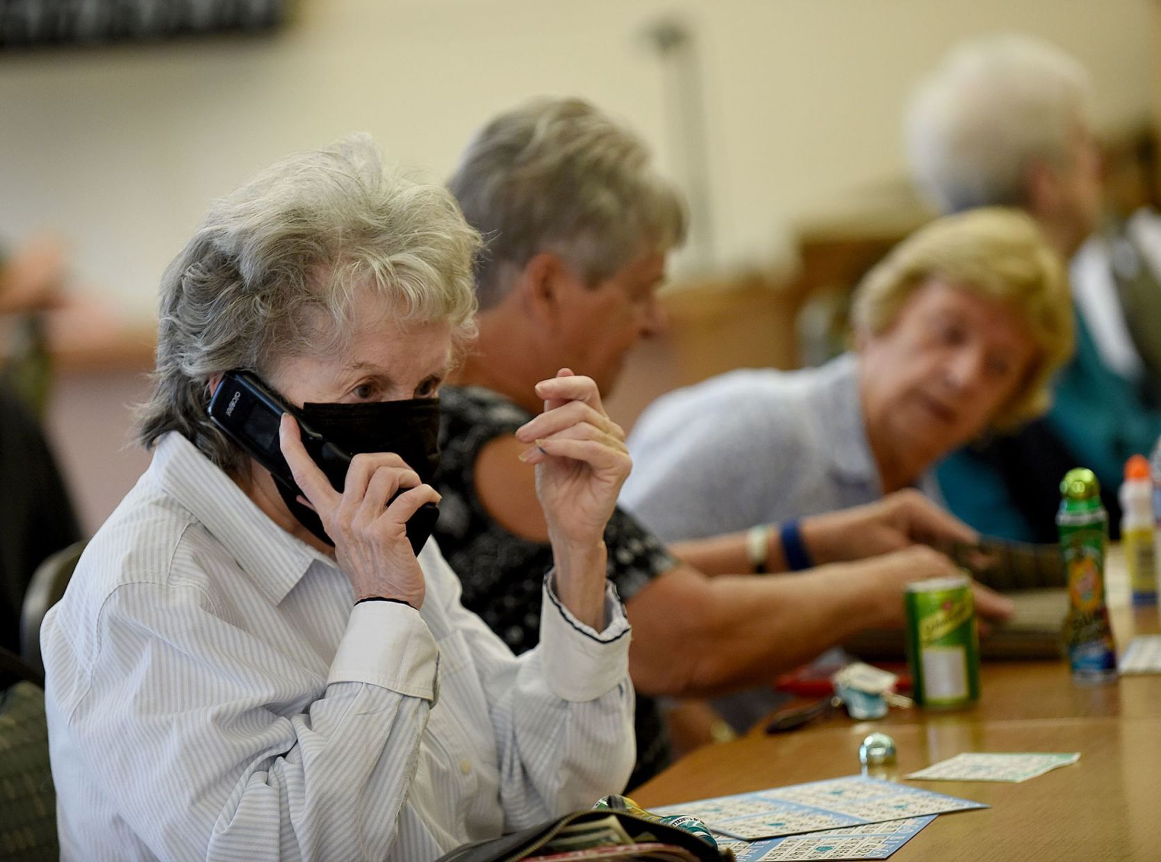Flip-phone call